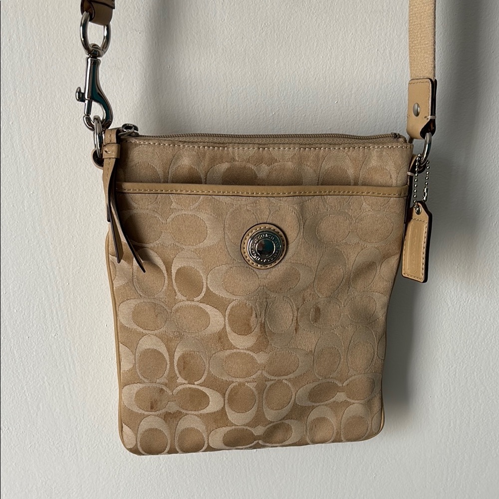 Coach Tan Crossbody Bag